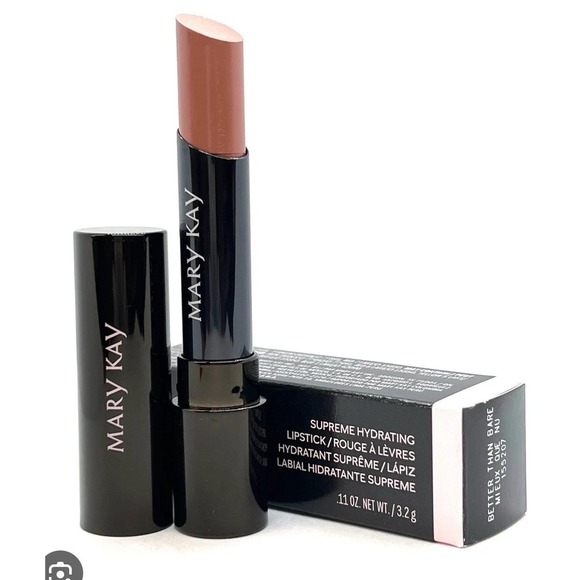 Mary Kay Supreme Hydrating Lipstick Better Than Bare Full Sz New W/ Box #155207 - Picture 1 of 2